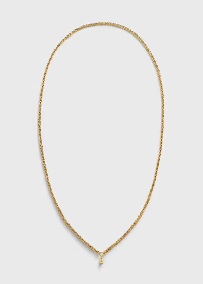 Totême Elongated Byzantine Necklace Gold