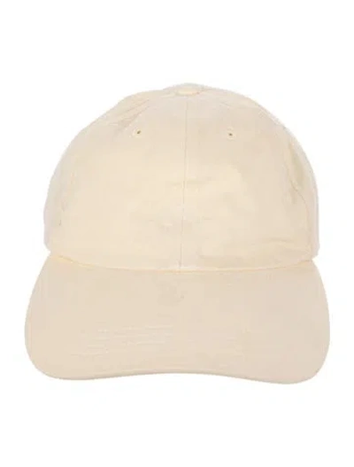Pre-owned Totême Embroidered Baseball Hat In Yellow