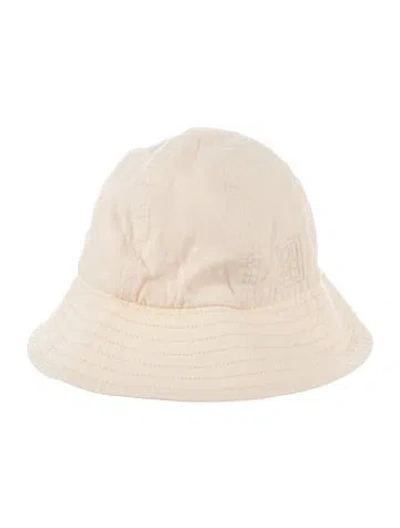 Pre-owned Totême Embroidered Bucket Hat In Neutral