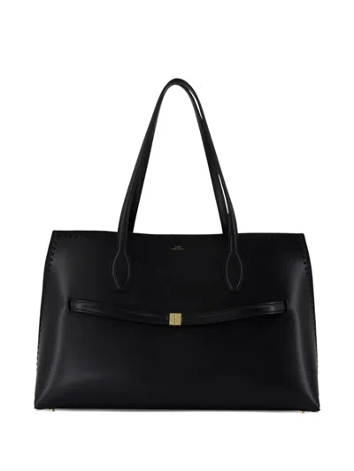 Totême Toteme "embroidered" Leather Lounge Tote Bag