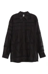 Totême Toteme Shirt With Monogram In Black