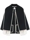 Totême Toteme Embroidered Scarf Wool Jacket