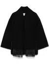 Totême Toteme Embroidered Scarf Wool Jacket