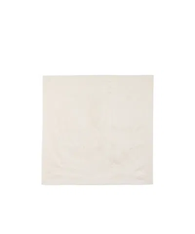 Totême Embroidered Silk Scarf In Neutral