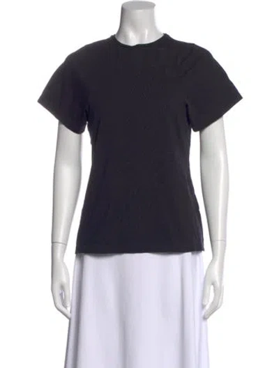 Pre-owned Totême Espera Crew Neck T-shirt In Black