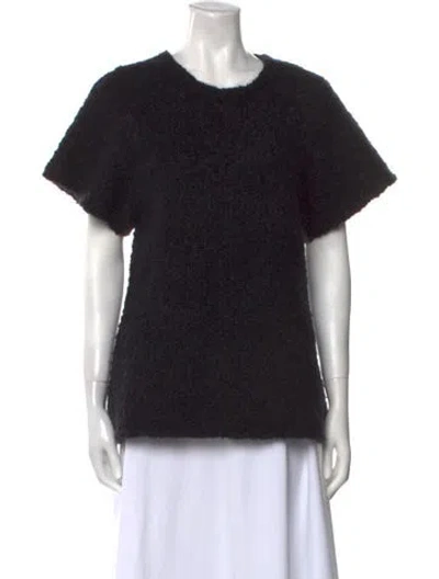 Pre-owned Totême Espera Merino Wool Sweater In Black