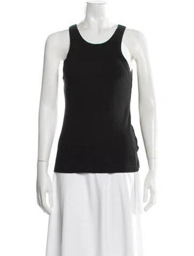 Pre-owned Totême Espera Rib Tank Crew Neck Top In White