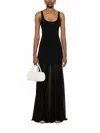 Totême Tank Dress For Evening Events In Black