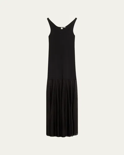 Totême Evening Tank Dress In 001 Black
