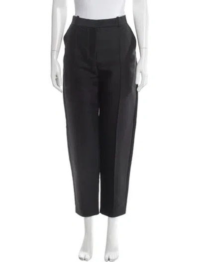 Pre-owned Totême Evening Trousers Wide Leg Pants In Black