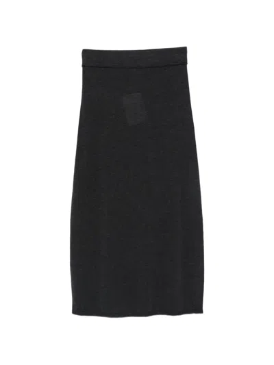 Totême Fine-knit Skirt In Multi