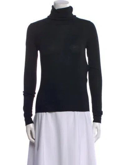 Pre-owned Totême First Layer Wool Sweater In Black