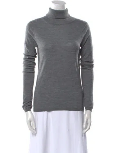 Pre-owned Totême First Layer Wool Sweater In Gray