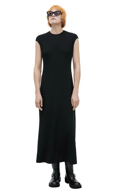 Totême Fitted Maxi Dress In Black