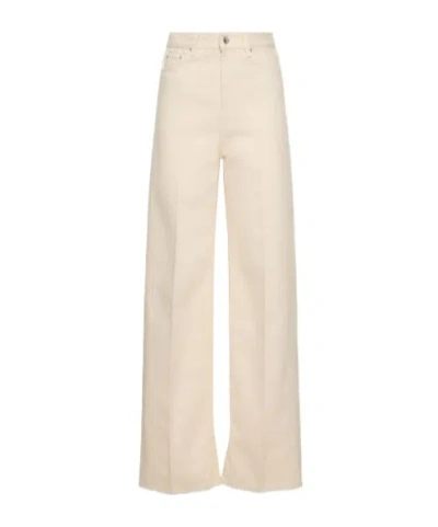 Totême Five-pocket Jeans In White