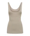Totême Fixed Belt Knitted Vest