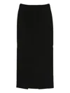 Totême Flap-pocket Skirt In Black