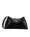 Totême Flap Shoulder Bag In Black