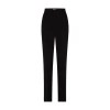 Totême Flared Evening Trousers In Black