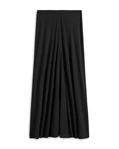 Totême Flared Jersey Skirt In Black