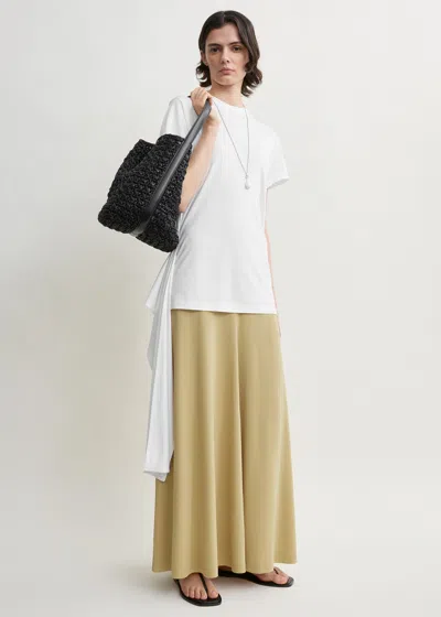 Totême Flared Jersey Skirt Chai Petite In Blue