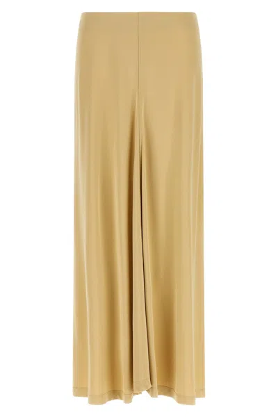 Totême Flared Skirt In Brown