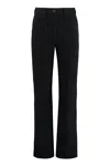 Totême Toteme Flared Trousers In Black