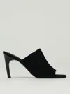 Totême Black Open Toe Heels In Black
