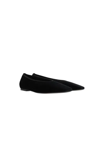 Totême Toteme Flat Shoes In Black