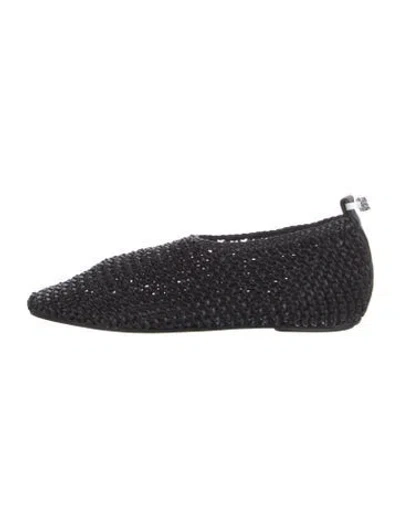 Pre-owned Totême Flats W/ Tags In Black