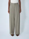 Totême Fluid Pants In Gray