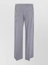 Totême Toteme "fluid Winter" Trousers In Gray
