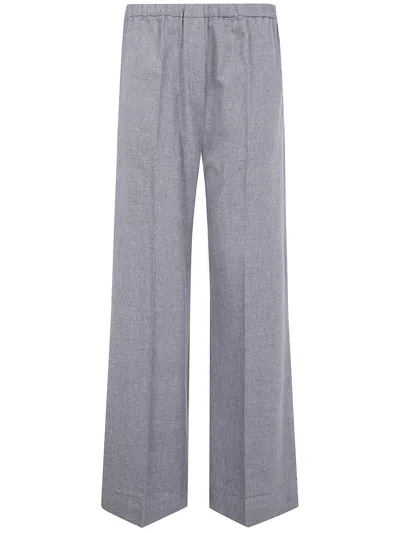 Totême Toteme "fluid Winter" Trousers In Gray