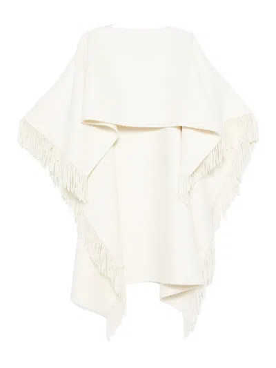 Totême Fringe-detailing Scarf In White