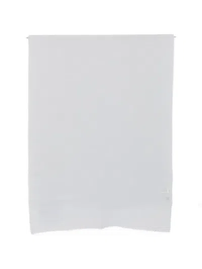 Totême Fringed-edge Linen Sarong In White