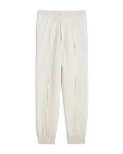 Totême Front Seam Drawstring Jogger Pants In Neutral