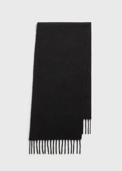 Totême Fuzzy Scarf Black