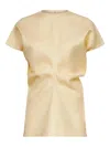 Totême Toteme Women Straw Basketweave Slouch Waist Top