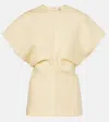 Totême Gathered Top In Gold