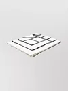 Totême Graphic Monogram Beach Towel With Soft Texture