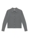 Totême Raglan-sleeve Cashmere Cardigan Dark Grey In Gray