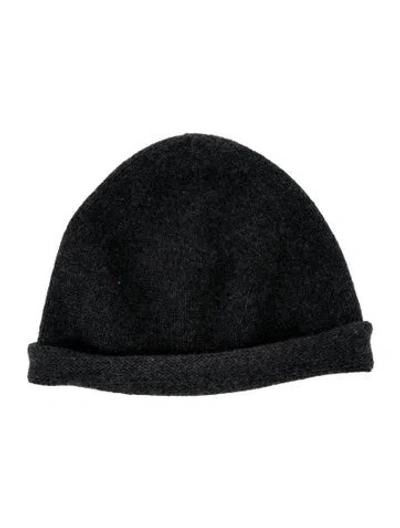 Pre-owned Totême Grey Wool Felt Beanie With Tags In Gray