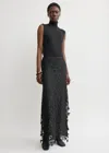 Totême Toteme Guipure Lace Skirt Clothing In Black