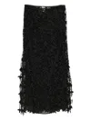 Totême Guipure-lace Skirt In Black
