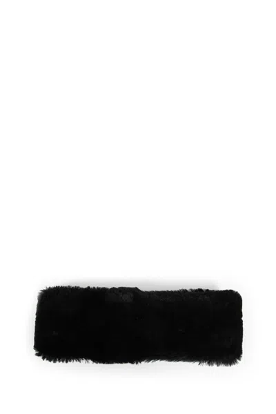 Totême Woman Black Hair Accessories In Brown