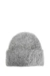 Totême Toteme Alpaca Blend Beanie In Gray