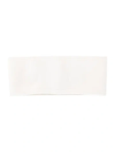 Pre-owned Totême Headband In White