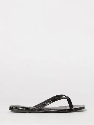 Totême Flat Sandal Woman Toteme In Brown