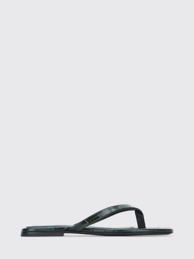 Totême Heeled Sandal Toteme Woman Color Green In Black