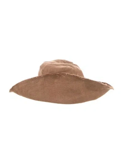 Pre-owned Totême Hemp Hat In Brown